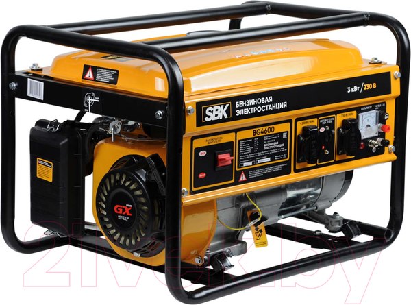 Изображение товара Бензиновый генератор SBK BG4600