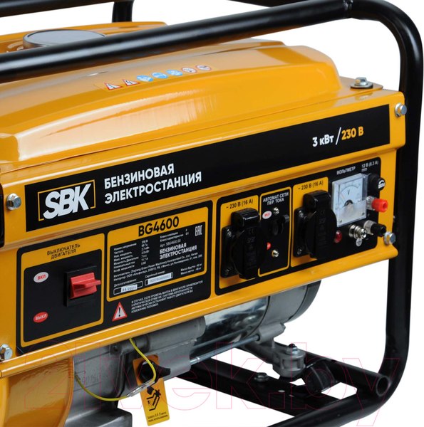 Изображение товара Бензиновый генератор SBK BG4600