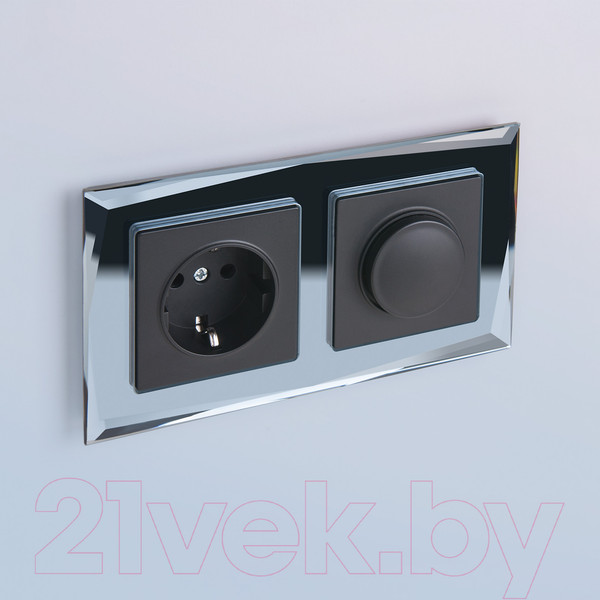 Изображение товара Розетка Werkel W1171008 / a051600 (черный матовый)