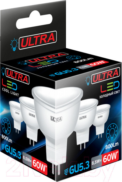 Изображение товара Лампа Ultra LED-MR16-8.5W-4000K