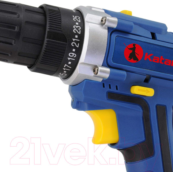 Изображение товара Аккумуляторная дрель-шуруповерт Katana PROdrive 1815 (кейс)
