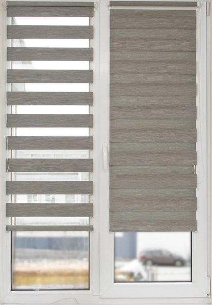 Изображение товара Рулонная штора АС МАРТ Вудэн 61x160 (серый)