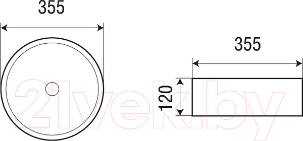 Изображение товара Умывальник WeltWasser Elbach 3134 LSWG