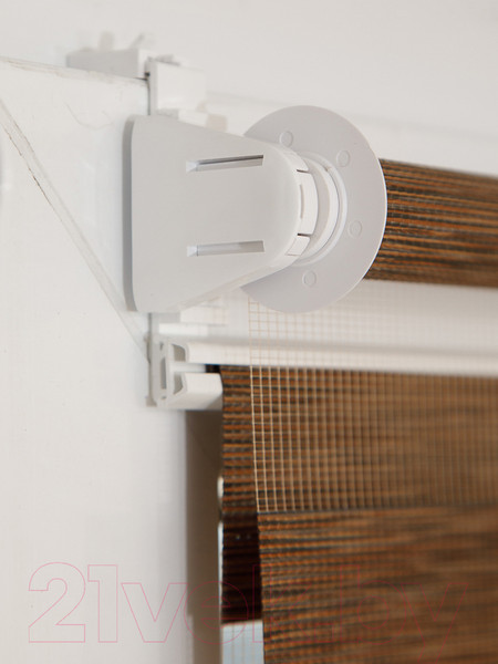 Изображение товара Рулонная штора АС МАРТ Вудэн 78x160 (кофейный)