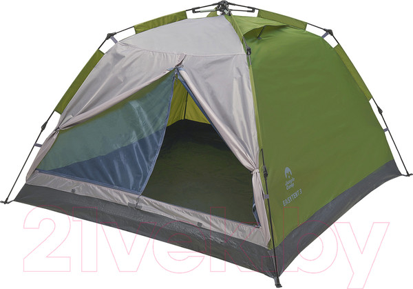 Изображение товара Палатка Jungle Camp Easy Tent 3 / 70861 (зеленый/серый)