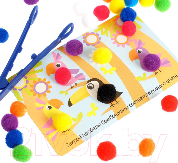 Изображение товара Сортер Zabiaka Цветные бомбошки / 4316487