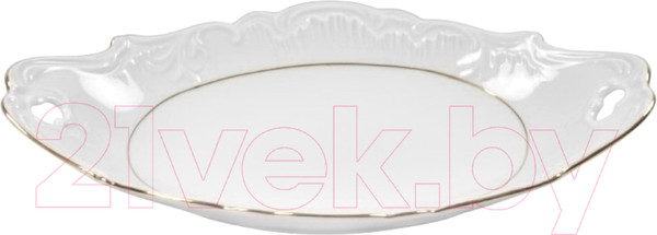 Изображение товара Блюдо Cmielow i Chodziez Rococo / 3604-0032950 (золотая линия)