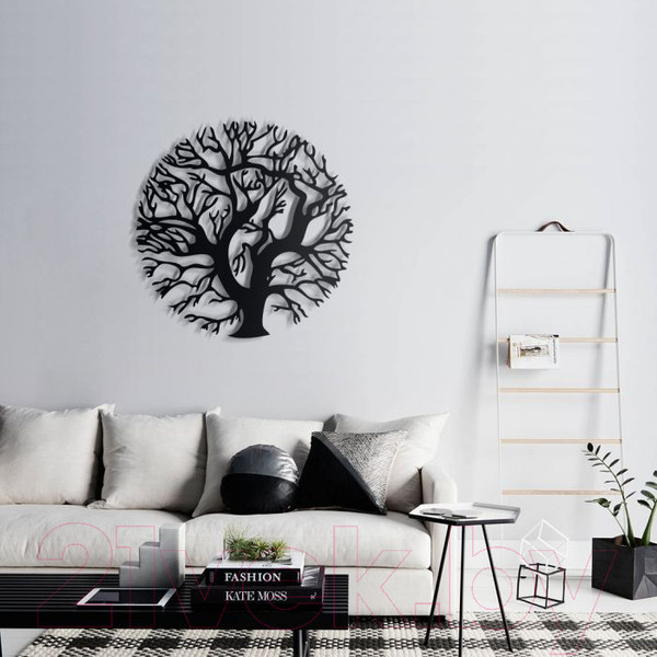 Изображение товара Декор настенный Arthata Сфера 60x60-B / 067-1 (черный)