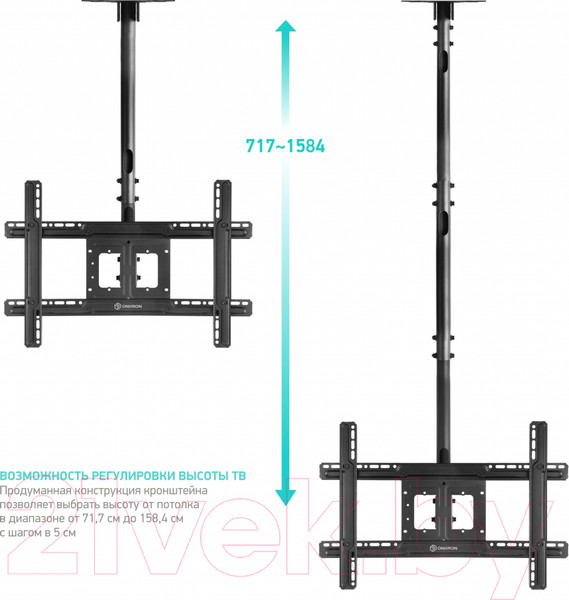 Изображение товара Кронштейн для телевизора Onkron N1L (черный)