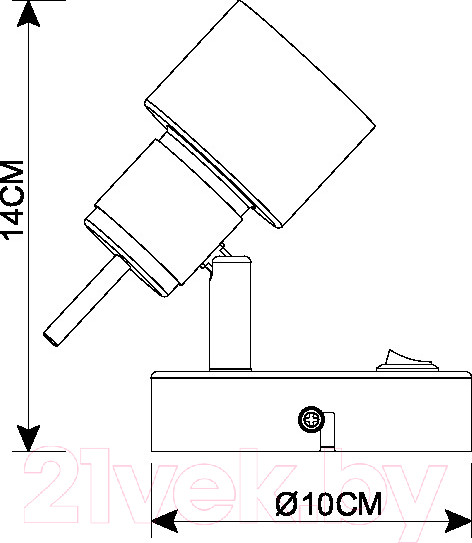 Изображение товара Спот Arte Lamp Almach A1906AP-1WH