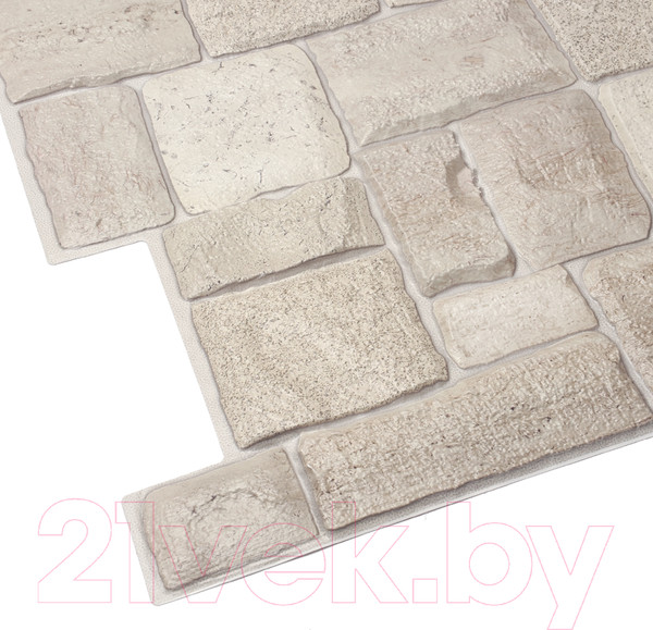 Изображение товара Панель ПВХ Grace Камень Ракушечник светлый (980x498x3.5мм)