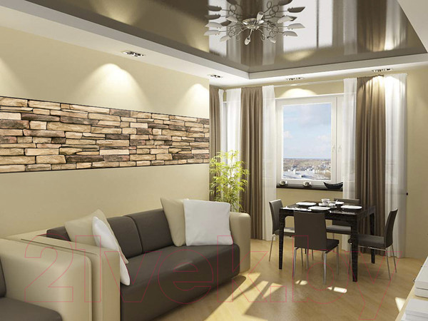 Изображение товара Панель ПВХ Grace Сланец бурый (960x476x3.5мм)