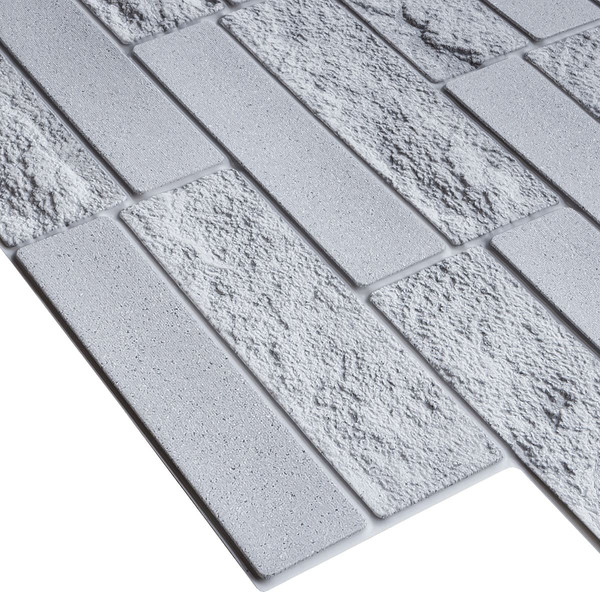 Изображение товара Панель ПВХ Grace Кирпич облицовочный бетонный (980x490x3.5мм)