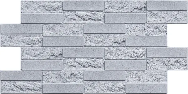 Изображение товара Панель ПВХ Grace Кирпич облицовочный бетонный (980x490x3.5мм)