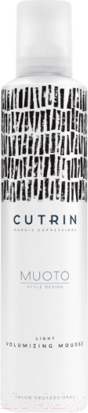 Изображение товара Мусс для укладки волос Cutrin Muoto Light Volumizing Mousse легкой фиксации (300мл)