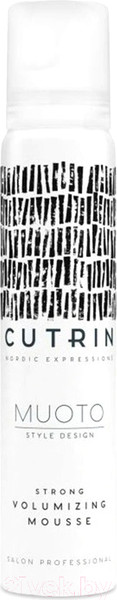 Изображение товара Мусс для укладки волос Cutrin Muoto Light Volumizing Mousse сильной фиксации (100мл)