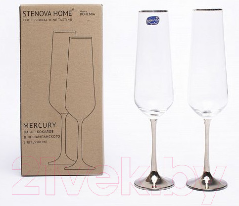 Изображение товара Набор бокалов Stenova Home Home Mercury 611063 (2шт)