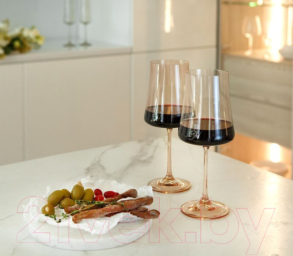 Изображение товара Набор бокалов Stenova Home Home Astoria Coral 611018 (2шт)