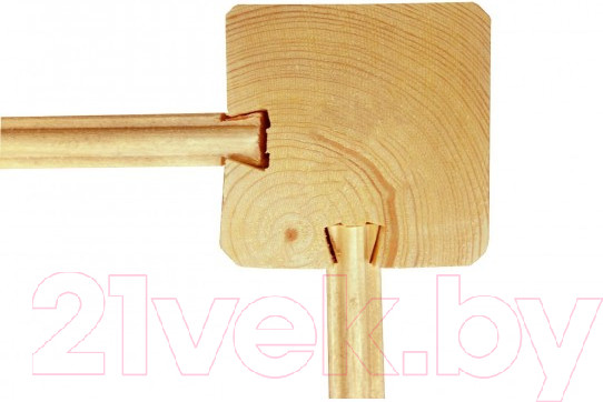 Изображение товара Грядка модульная КомфортПром Приподнятая H25x110x110см / 10014221