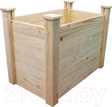 Изображение товара Грядка модульная КомфортПром Приподнятая H77x110x62см / 10014222