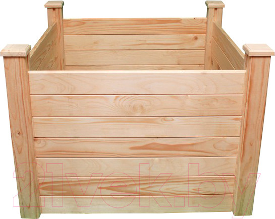 Изображение товара Грядка модульная КомфортПром Приподнятая H77x110x110см / 10014223