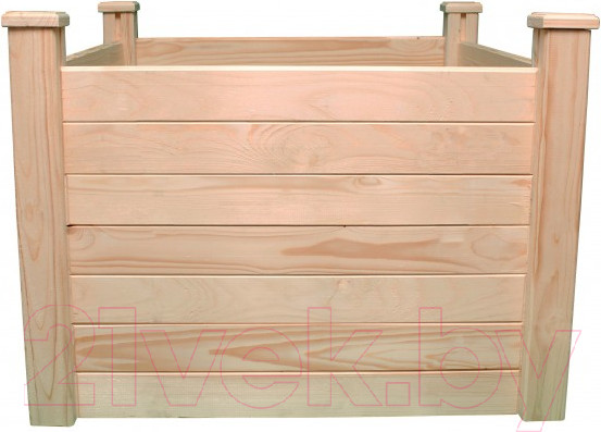 Изображение товара Грядка модульная КомфортПром Приподнятая H77x110x110см / 10014223