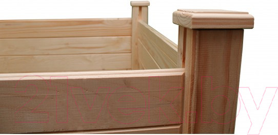 Изображение товара Грядка модульная КомфортПром Приподнятая H77x110x110см / 10014223