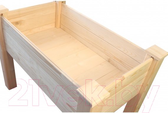 Изображение товара Грядка на ножках КомфортПром H77x110x62см / 10014224