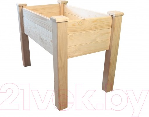 Изображение товара Грядка на ножках КомфортПром H77x110x62см / 10014224
