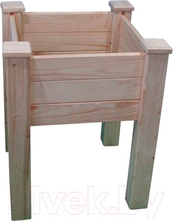 Изображение товара Грядка на ножках КомфортПром H77x110x110см / 10014225