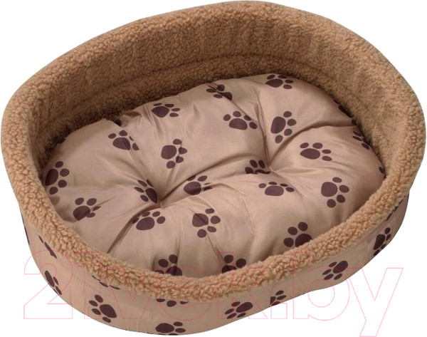 Изображение товара Лежанка для животных EBI Лапка / 671/435366 (бежевый)