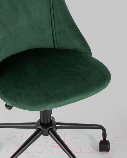 Изображение товара Кресло офисное Stool Group Сиана (велюр зеленый)