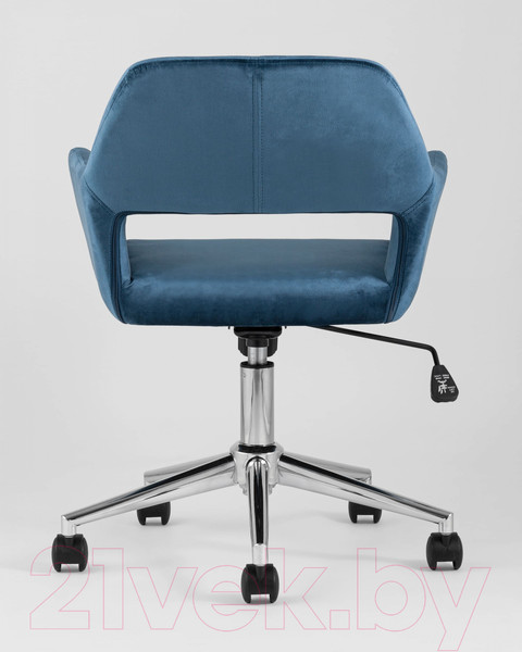 Изображение товара Кресло офисное Stool Group Ross (велюр синий)