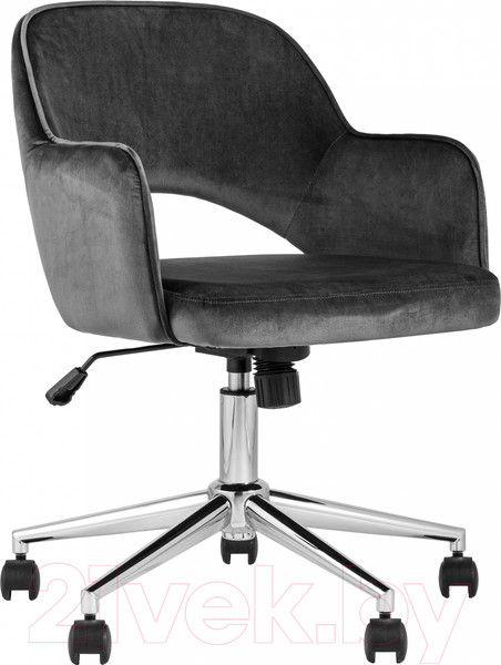 Изображение товара Кресло офисное Stool Group Кларк (велюр серый)
