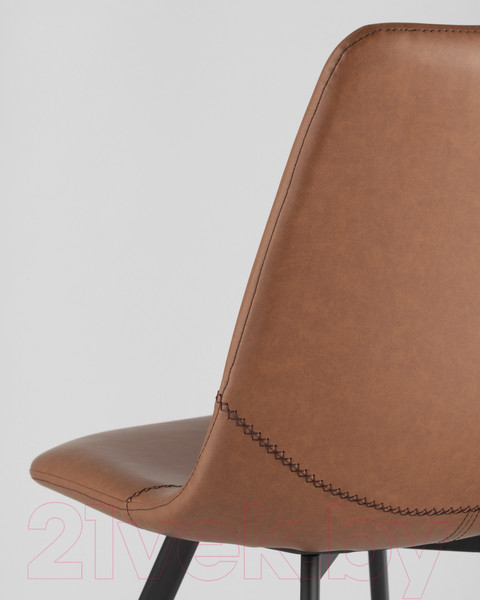 Изображение товара Стул Stool Group Саксон (кожзам коричневый)
