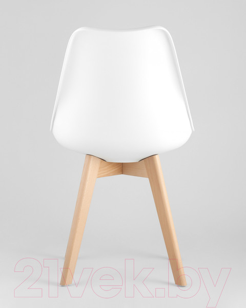 Изображение товара Стул Stool Group Frankfurt New / Y863 (белый/деревянные ножки)