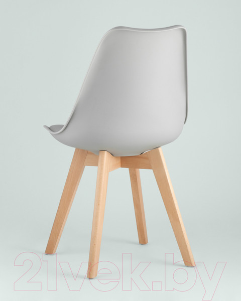 Изображение товара Стул Stool Group Frankfurt New / Y863 (серый/деревянные ножки)