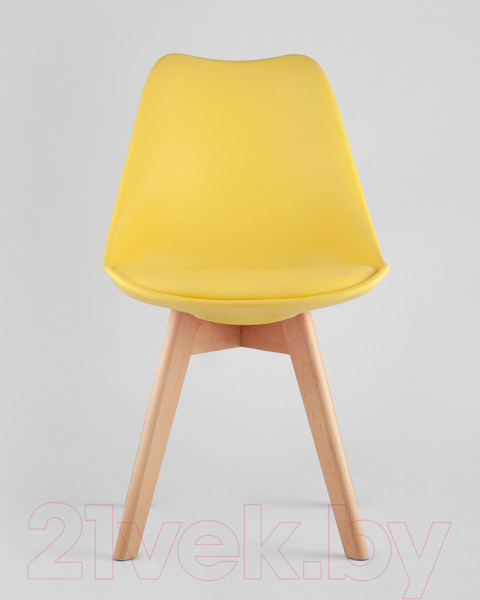 Изображение товара Стул Stool Group Frankfurt / Y863 (желтый/деревянные ножки)