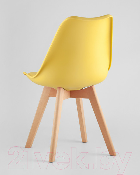 Изображение товара Стул Stool Group Frankfurt / Y863 (желтый/деревянные ножки)