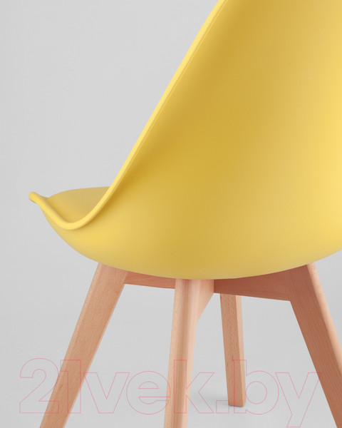 Изображение товара Стул Stool Group Frankfurt / Y863 (желтый/деревянные ножки)