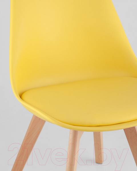 Изображение товара Стул Stool Group Frankfurt / Y863 (желтый/деревянные ножки)