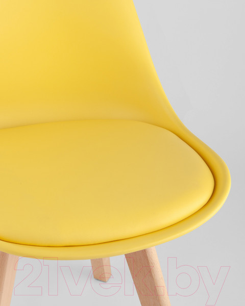 Изображение товара Стул Stool Group Frankfurt / Y863 (желтый/деревянные ножки)