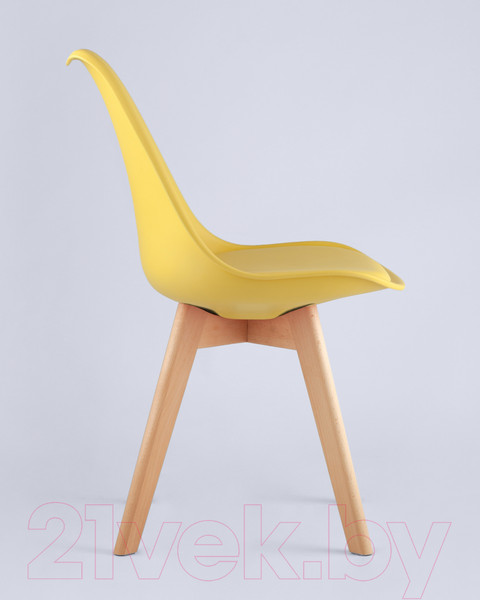 Изображение товара Стул Stool Group Frankfurt / Y863 (желтый/деревянные ножки)