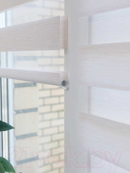 Изображение товара Рулонная штора АС МАРТ Вудэн 48x160 (белый)