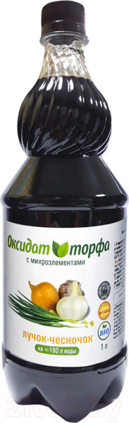 Изображение товара Удобрение Юнатэкс Оксидат торфа. Лучок-чесночок (1л)