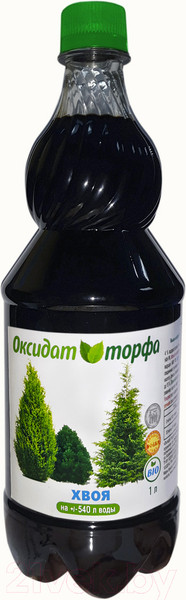 Изображение товара Удобрение Юнатэкс Оксидат торфа. Хвоя (1л)