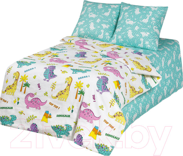 Изображение товара Комплект постельного белья АртПостель Динопарк 112
