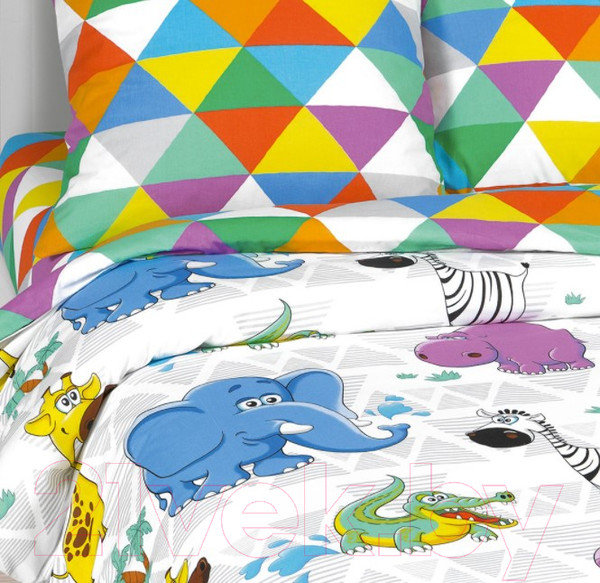 Изображение товара Комплект постельного белья АртПостель Весёлый зоопарк 912