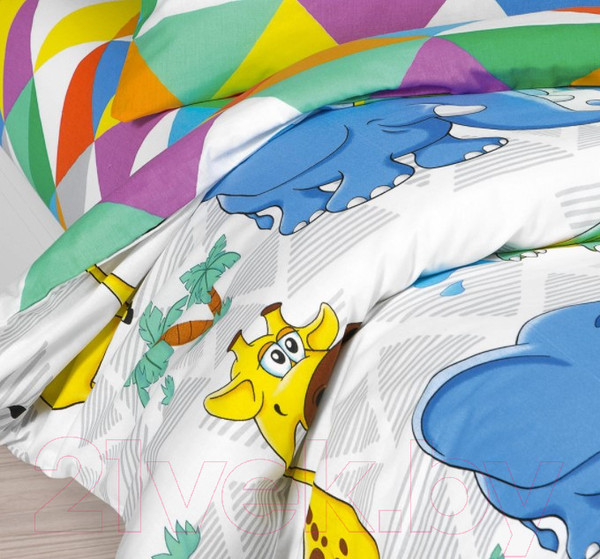 Изображение товара Комплект постельного белья АртПостель Весёлый зоопарк 912