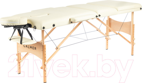 Изображение товара Массажный стол Calmer Bamboo Three 70 (бежевый)